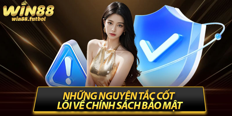 Những nguyên tắc cốt lõi về chính sách bảo mật